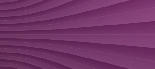 A plum colored horizontal motion wave effect that increase in size as you move across the picture in a rectangular shape.