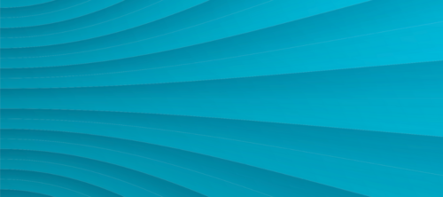 A teal colored horizontal motion wave effect that increase in size as you move across the picture in a rectangular shape.
