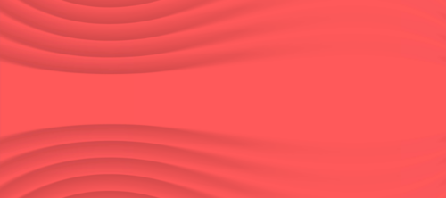 A red background with wavy lines.