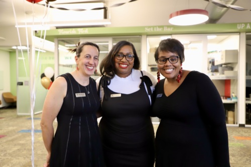 Staff at CrossPurpose, a training provider in the Colorado Pay It Forward Fund.