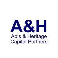 A&H logo with the text "Apis & Heritage Capital Partners" in blue on a white background.